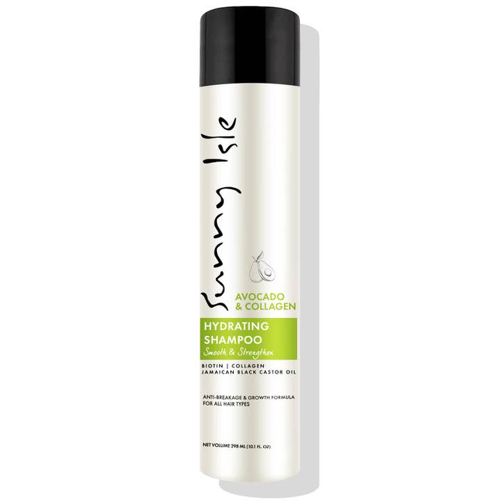 Sunny Isle Avocado & Collagen Hydrating Shampoo 10.1oz for wholesale by Sunny Isle