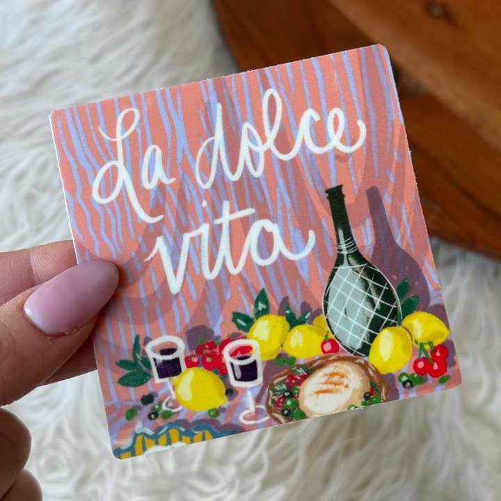 Big Moods - Wholesale Sticker - "La Dolce Vita" Sticker0