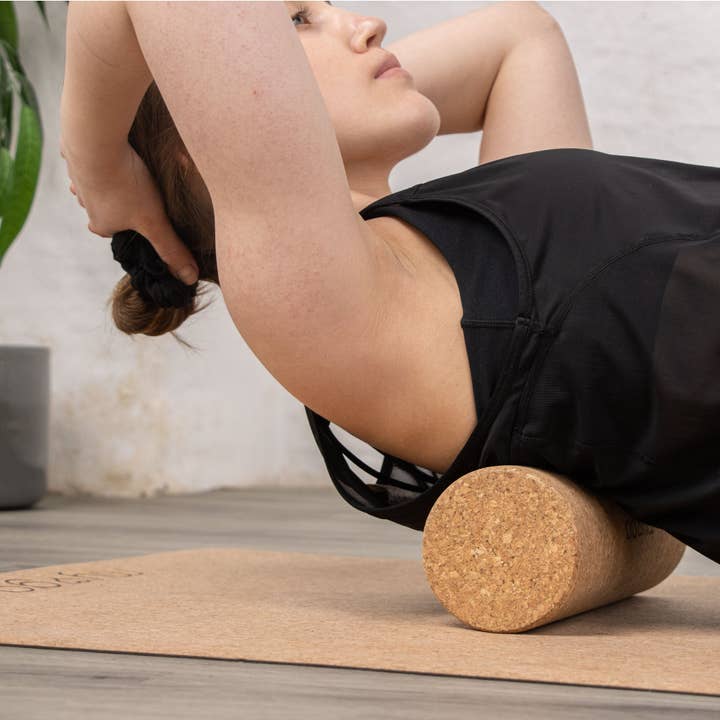 Myga - Wholesale Body Massager - Natural Cork Fascia Massage Roller Available in 10 x 30cm and 15 x 45cm3