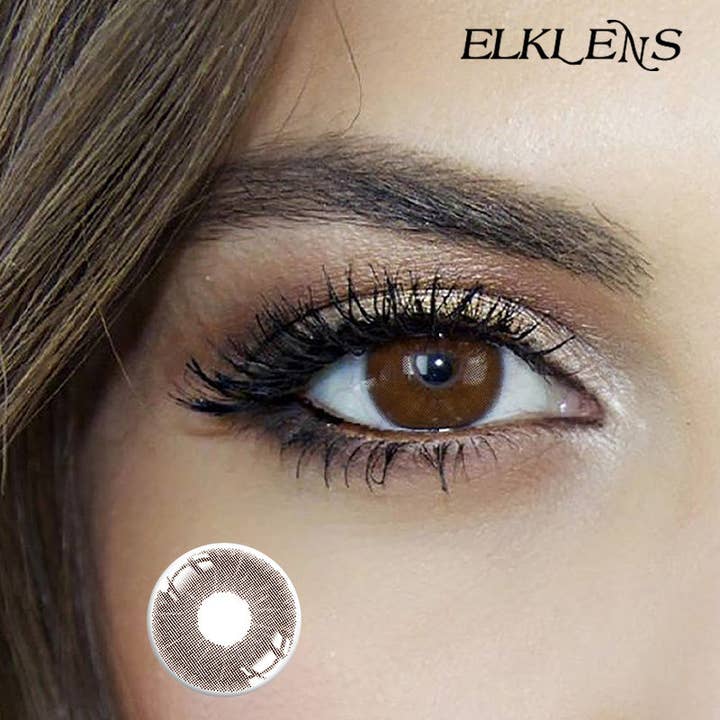 ELKLENS Summer Chestnut gekleurde contactlenzen voor wholesale door ELKLENS
