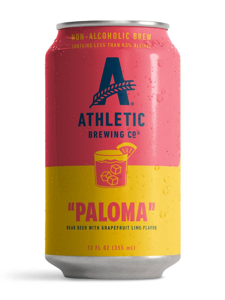 "Paloma" (Non-Alcoholic) 24-Can Case of 6x4-Packs for wholesale by Athletic Brewing Company