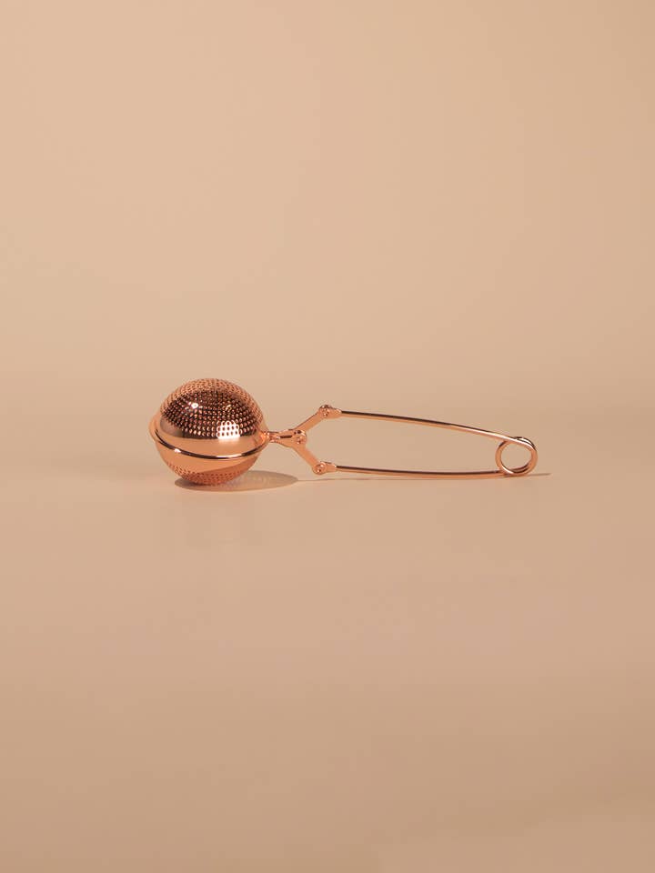 Filtro da tè a pallina in rame per la vendita all'ingrosso da parte di Nurtur Tea