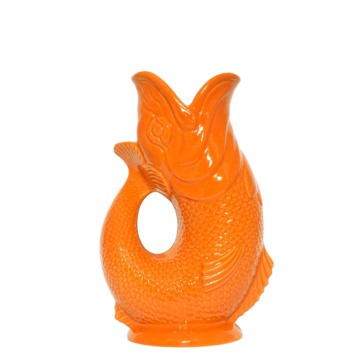 Gluggle Jug / The Gluggle Jug Factory - Wholesale Jug - Orange Original Gluggle Jug Pitcher Vase1