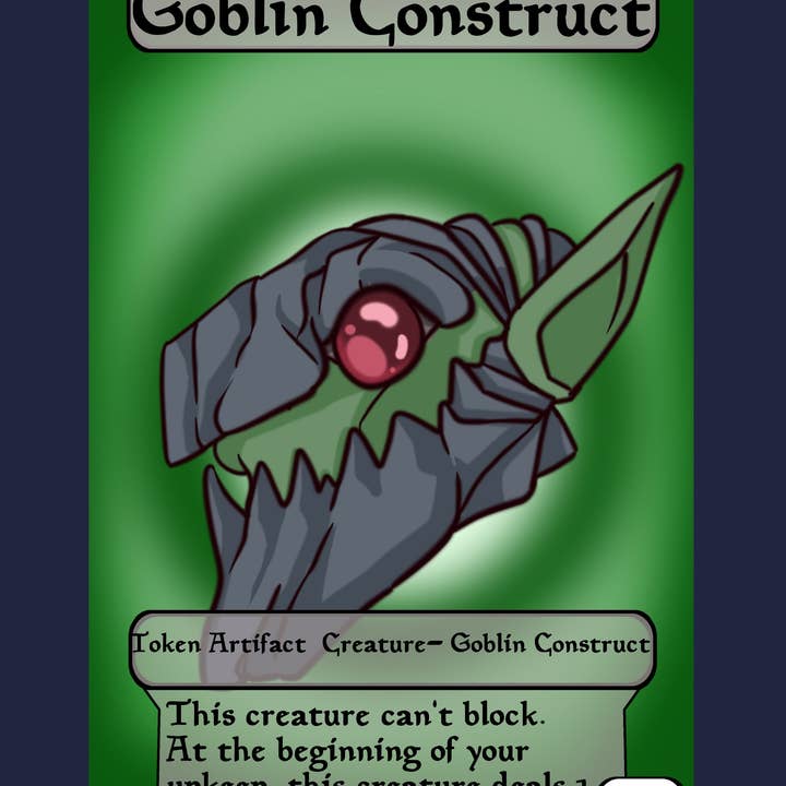 Goblin Construct 0/1 Token for wholesale by Mega Chibi