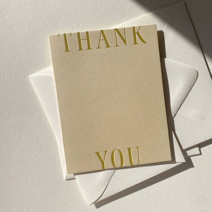 Jaymes Paper - Wholesale Thank You Card - Thank You No. 37