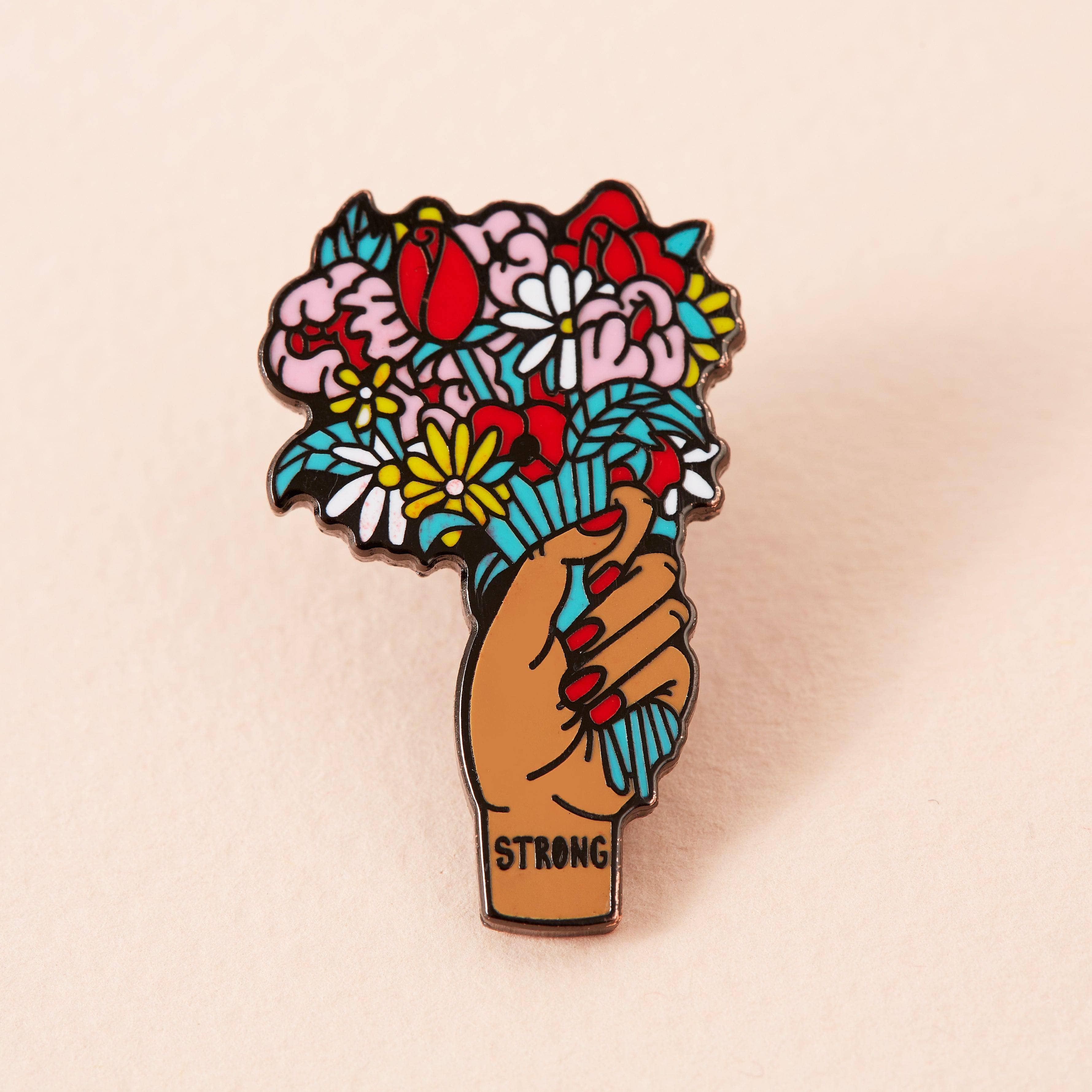 Punky Pins - Vendita all'ingrosso Spilla da bavero - Spilla smaltata Raise Your Flowers0