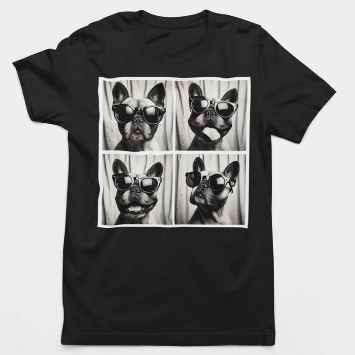 Soft Dog Lover Tee - Cool French Bulldog Photo Booth Shirt and other Purchase Wholesale t shirt booth. Free Returns & Net 60 Terms on Faire trending on Faire.
