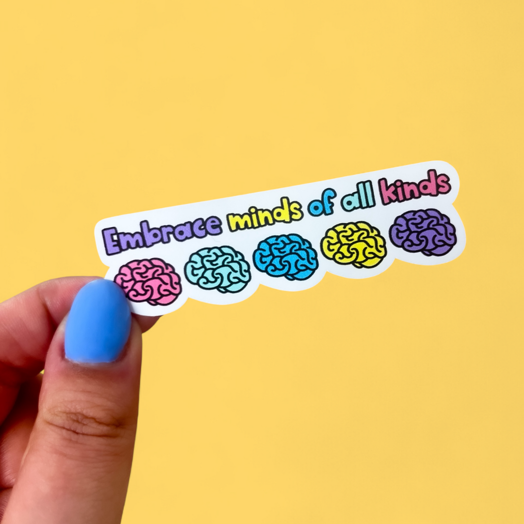 Sunshine Lane - Wholesale Sticker - Embrace Minds of All Kinds Sticker1