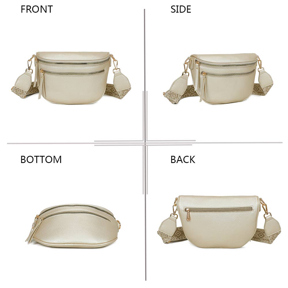 Gallantry - Vendita all'ingrosso Marsupio - Donna - Léonie (Z-83051-8) borsa a tracolla in ecopelle testurizzata18