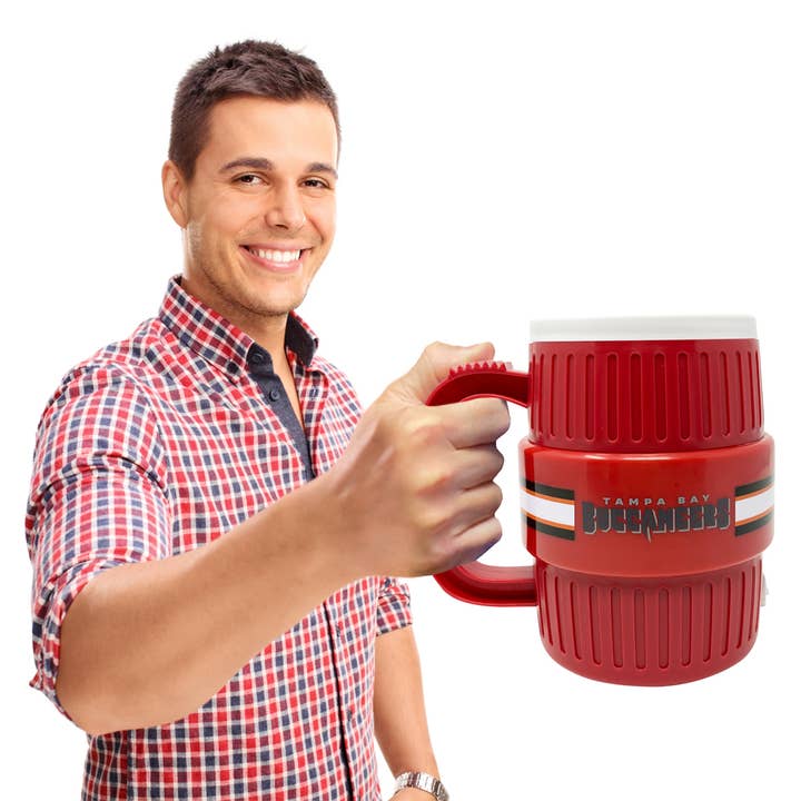 Party Animal, Inc. - Wholesale Insulated Mug/Tumbler - Tampa Bay Buccaneers Water Cooler Mug