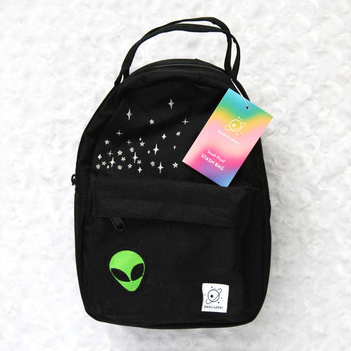 Alien Abduction Smell-Proof Mini Backpack for wholesale by Beauluster