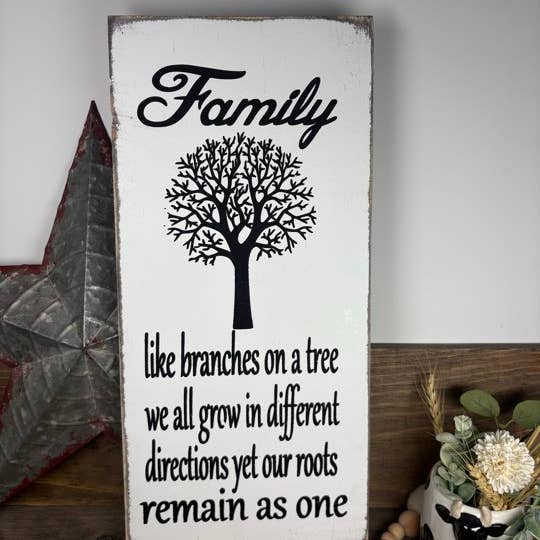 FAMILY TREE for wholesale by Dudley's Cottage & Gifts
