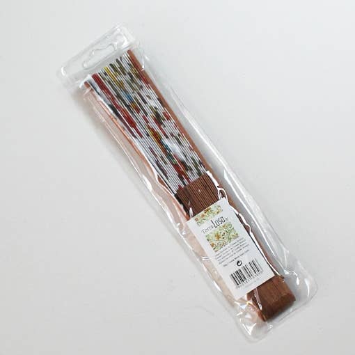 Terra Lusa - Vendita all'ingrosso Ventaglio pieghevole portatile - Ventaglio ricamato Castelo Branco2