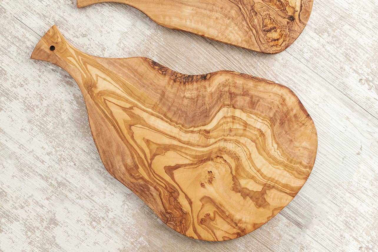 Verve Culture - Wholesale Cheese Board - Italian Olivewood Charcuterie and Cheese Paddle Board5