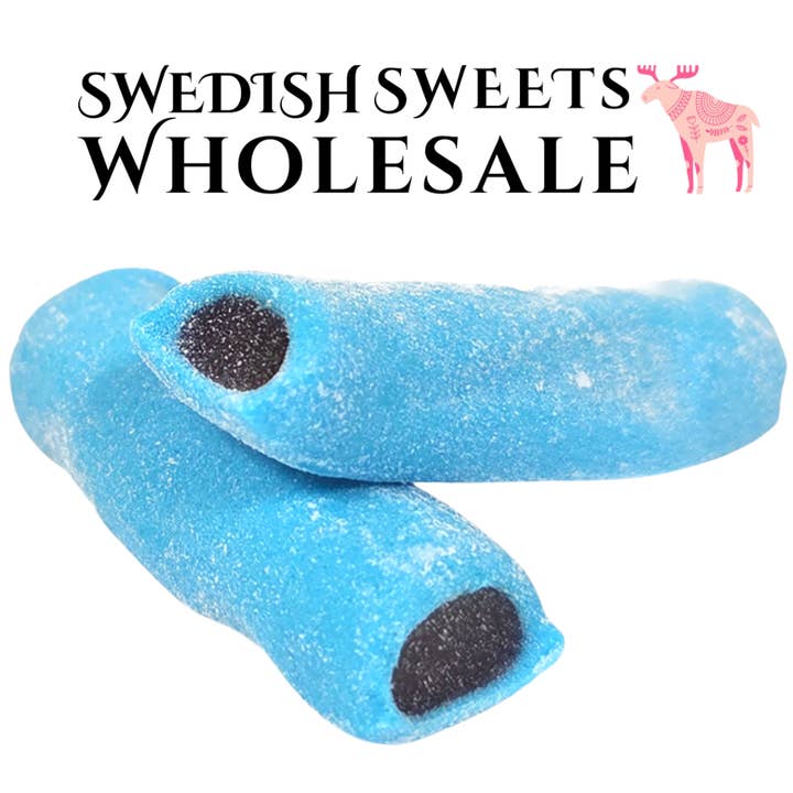 Swedish Candy - XL Raspberry Rocketz 3 kg 6.6 lbs for wholesale by Swedish Sweets Wholesale LLC - Swedish Candy