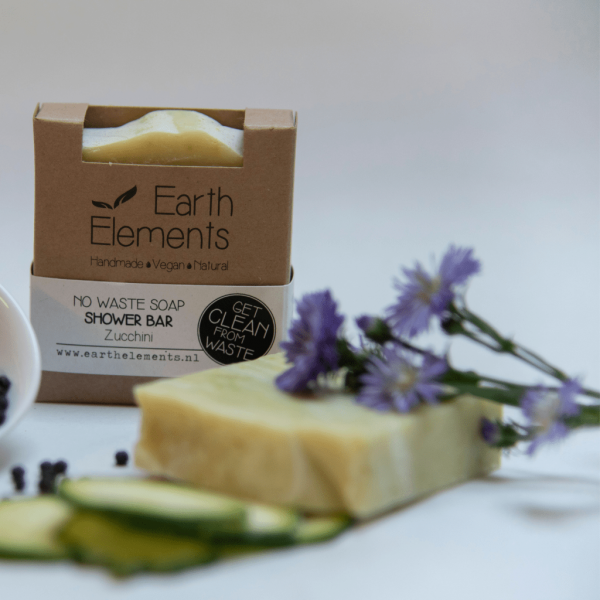 Earth Elements - Wholesale Bar Soap - Soap Bar Zucchini - Made With Vegetable Waste0