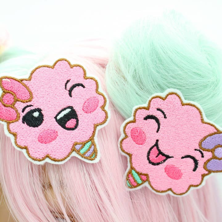 Kawaii Hair Candy – Engroshandel Hårspænde - Børn – Kawaii Chibi Bomuld Candy Hårspænder2