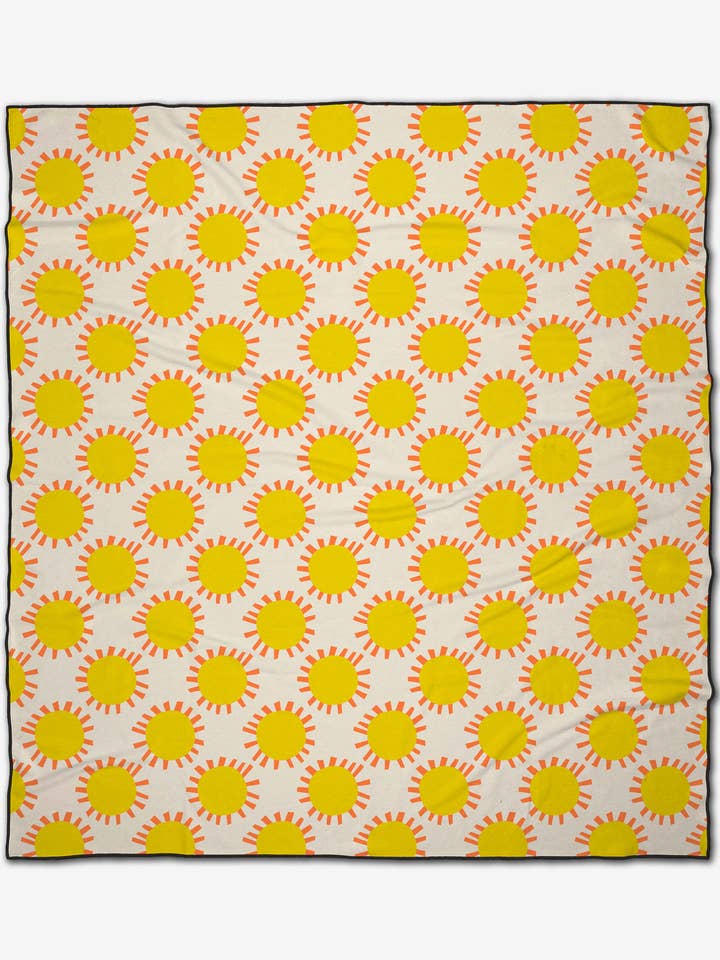 Sunny Day Beach Blanket for wholesale by Geometry