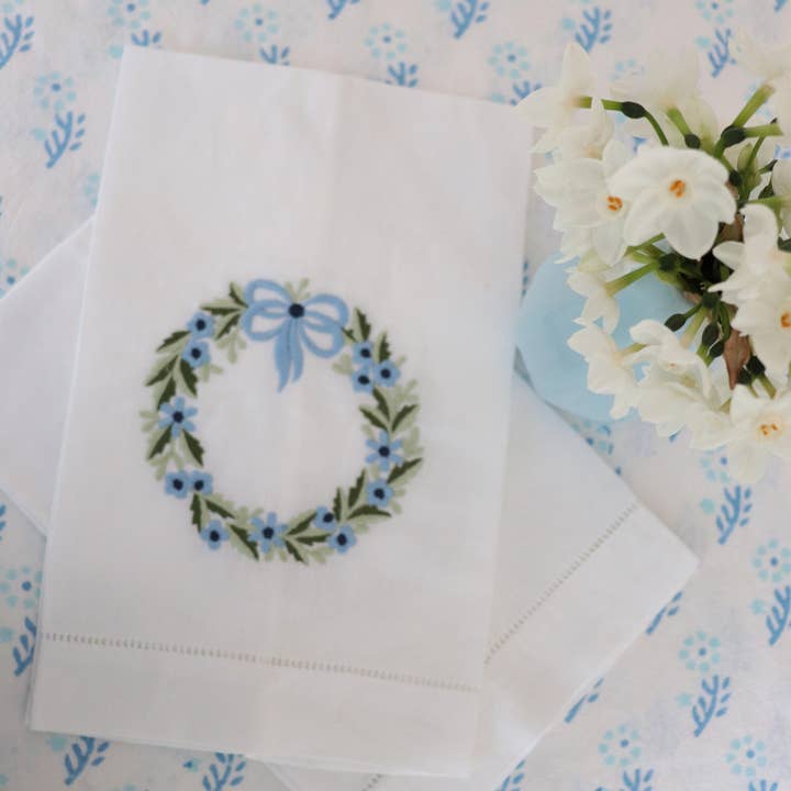 Pretty Homestyle - Wholesale Hand towel - Embroidered Linen Hand Towel1