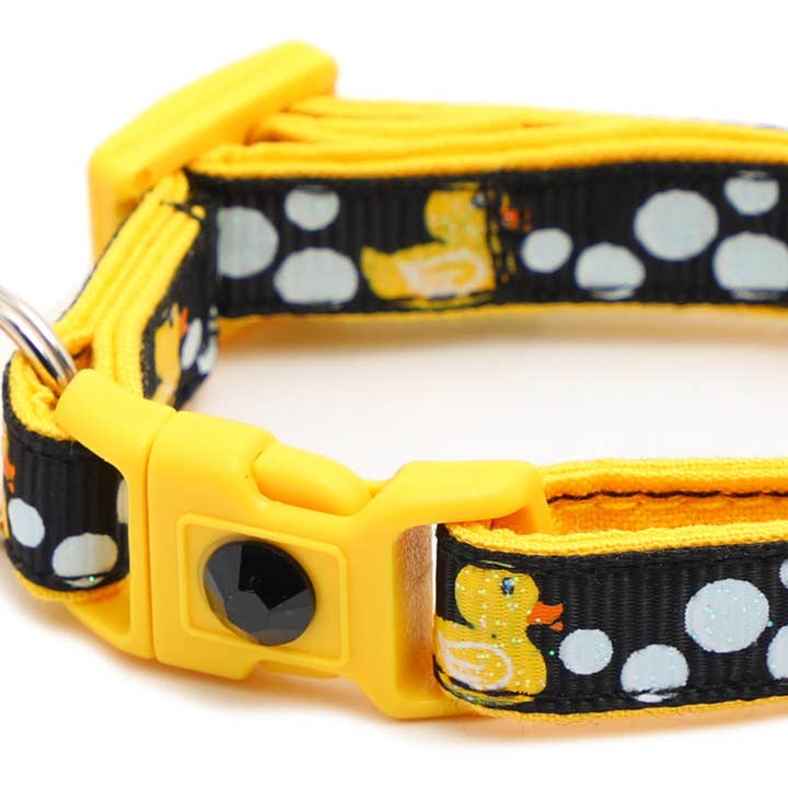 From Pugs to Persians Pet Accessories, LLC - Wholesale Pet collar – Cat - Rubber Duckies Breakaway Cat Collar12