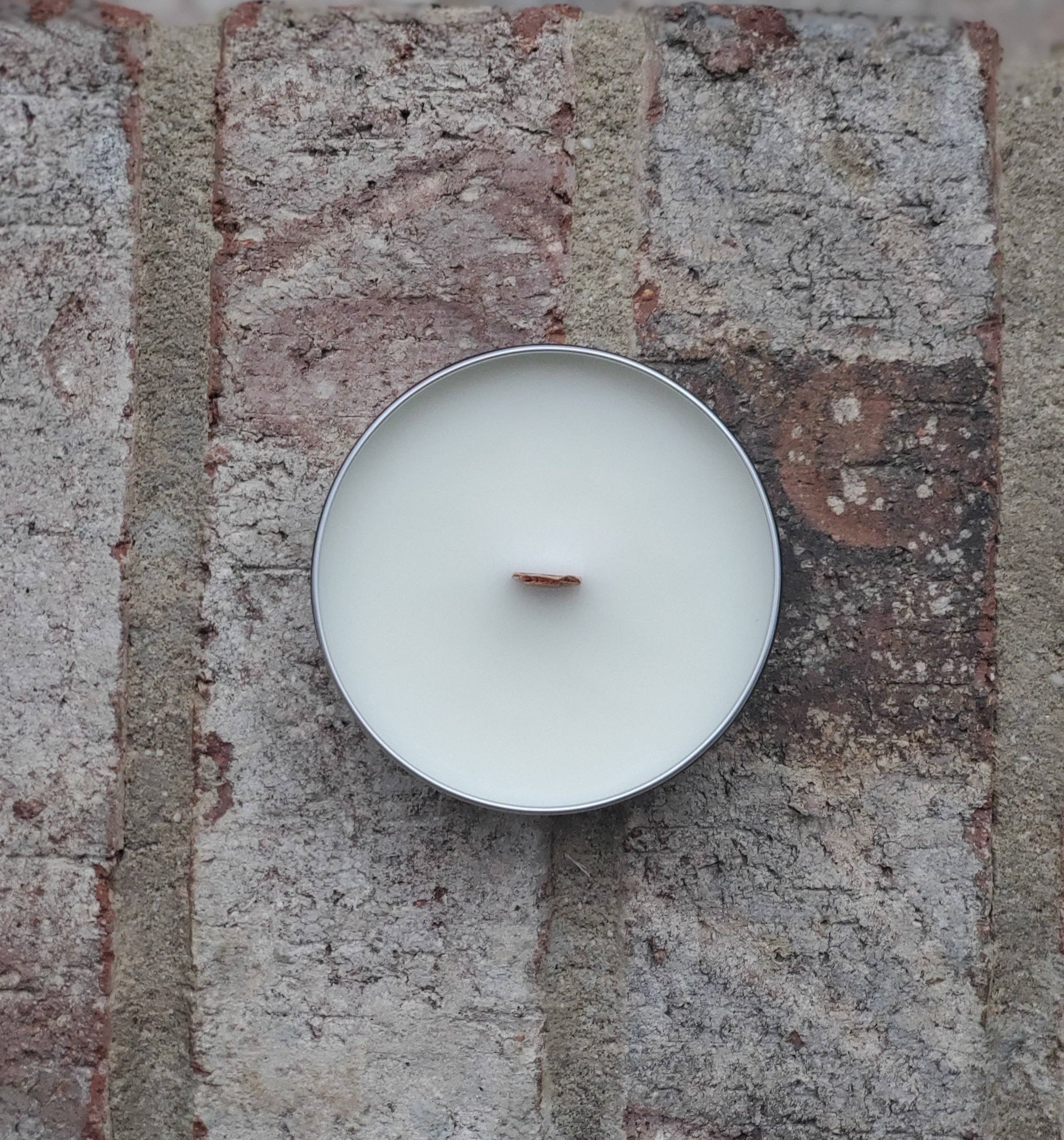 Alpha & Omega Candle Co. - Wholesale Jar/Filled Candle - Fireside 2 oz Coconut Soy Blend2