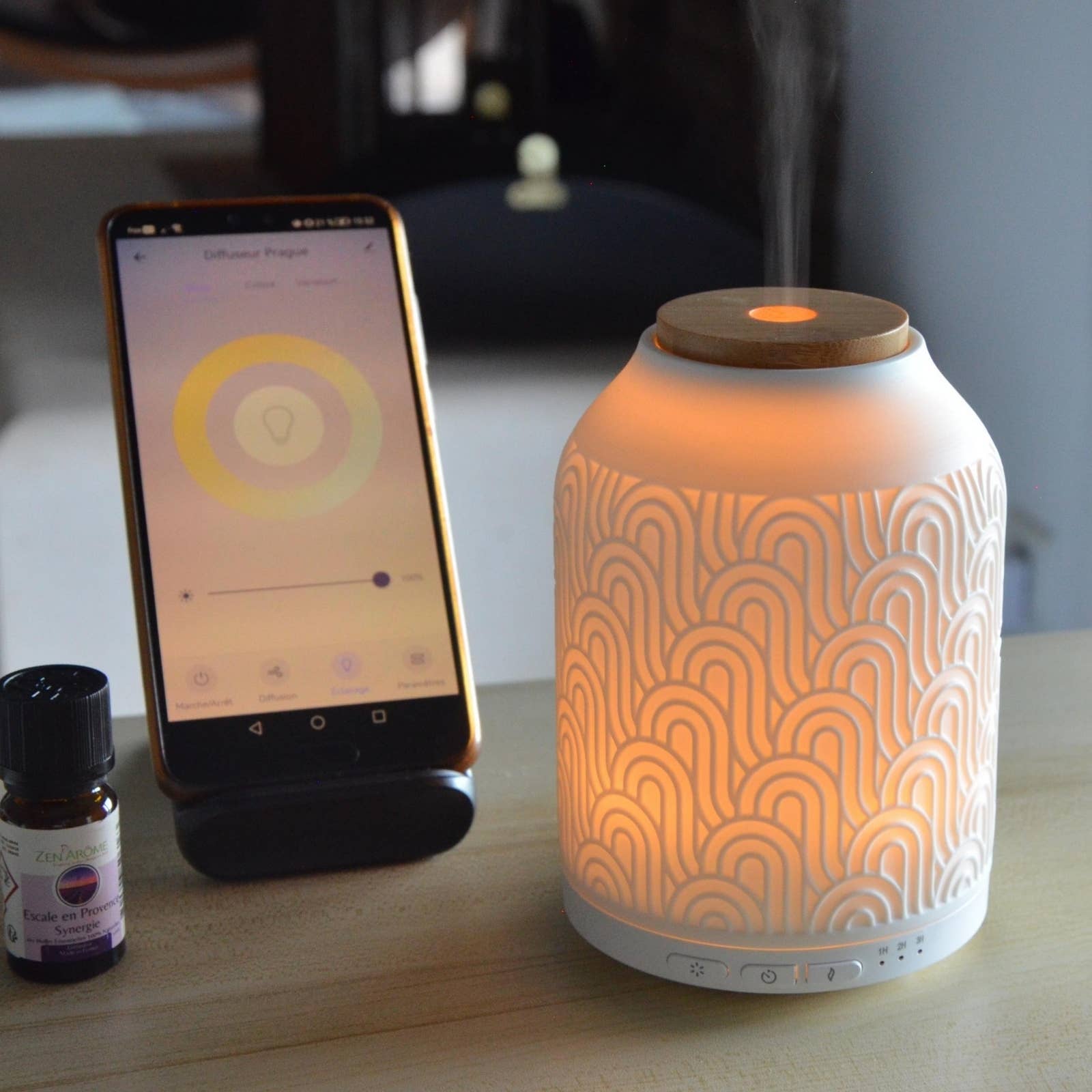 Zen'Arôme - Wholesale Electronic Diffuser - Prague Essential Oil Diffuser - Wifi Connected Device14