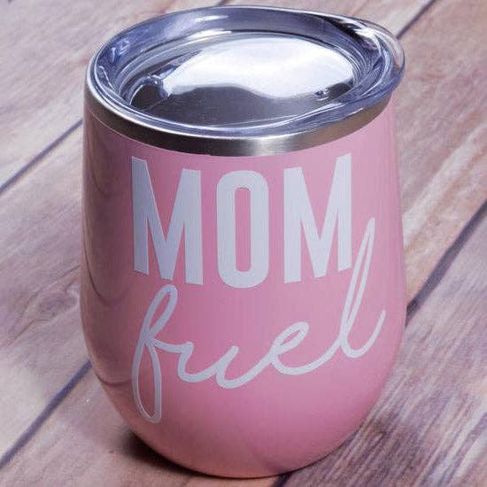 Mom Fuel Wine Tumbler for wholesale by Sweet Caroline Boutique