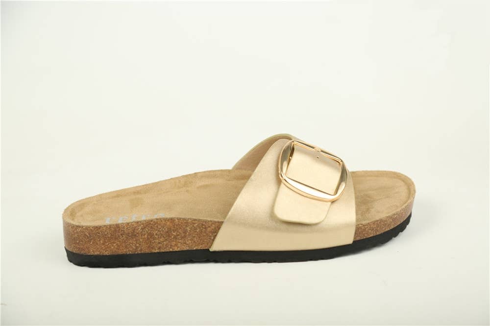 No Doubt Shoes – sandálias - Mulher por atacado – Sandálias com Fivela Grande e Palmilha Macia12