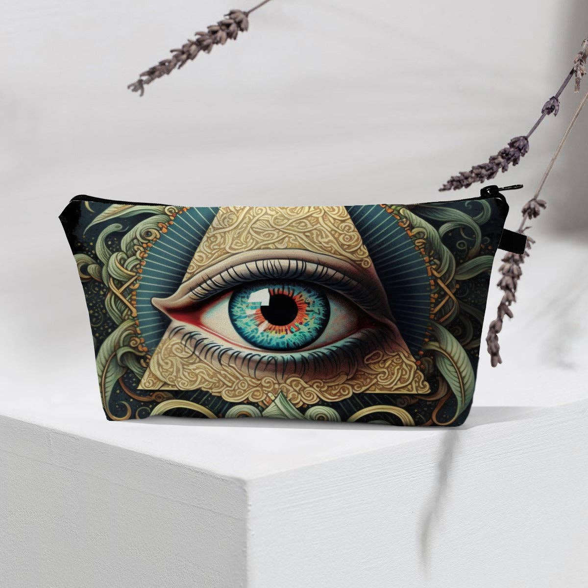 pinkblu02 - Wholesale Make-up tas/toilettas - Damesmode Boze Oog Draagbare Cosmetica Tas26