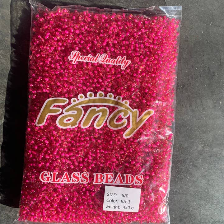 MaddieMayShop - Wholesale Beads - 6/0 Glass Seed Beads~ 450 Grams, SEED BEADS BULK3