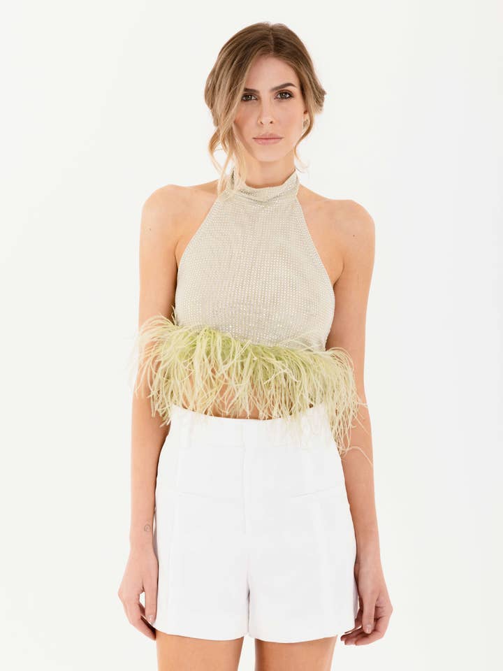 VERT ARTÉMIDE pour la vente par Giulia De Leonardi Couture
