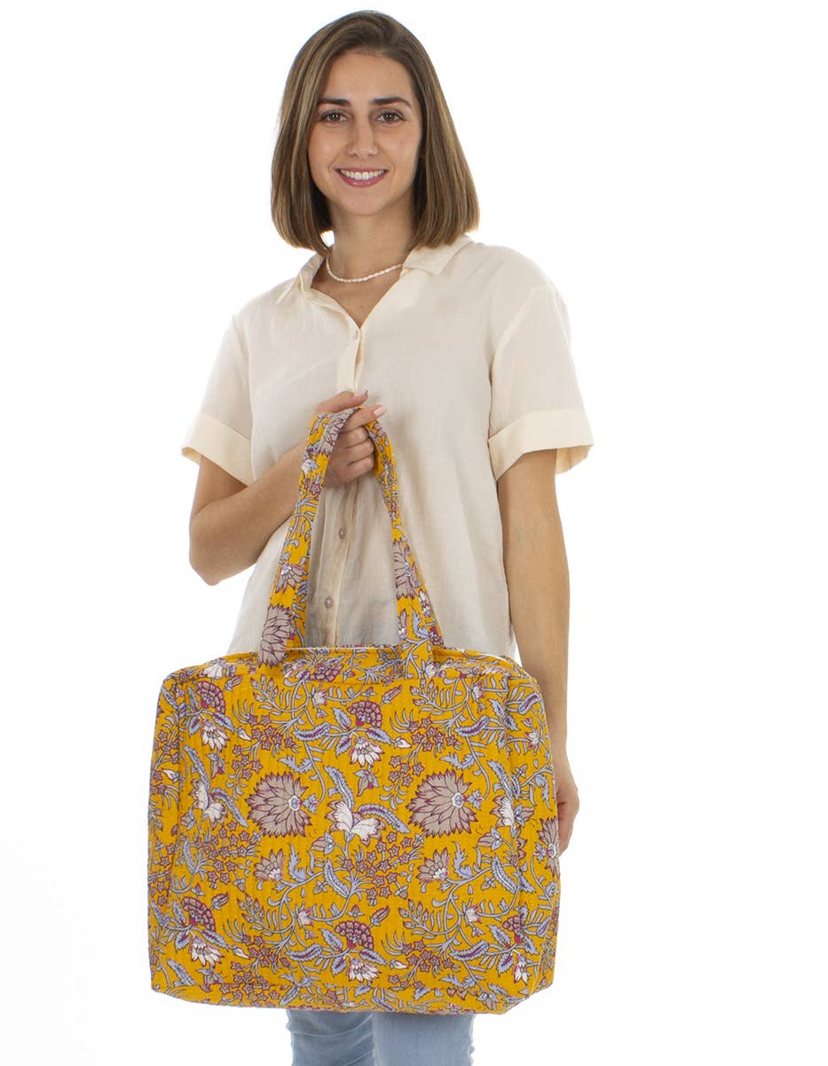 Coline – wholesale Axelremsväska – Dam – Väska med quiltat tyg och bohemiskt mönster1