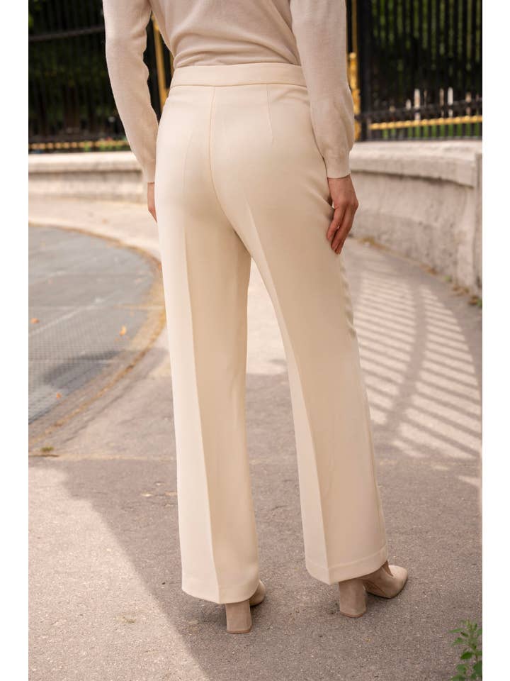 Attentif Paris – Engroshandel Bukser - Dame – Tykkere bukser med lige ben i vintermateriale10