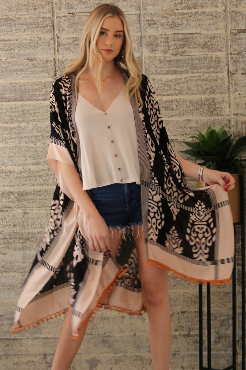 ANGIE - Vendita all'ingrosso Kimono - Donna - X2W48-BR9627