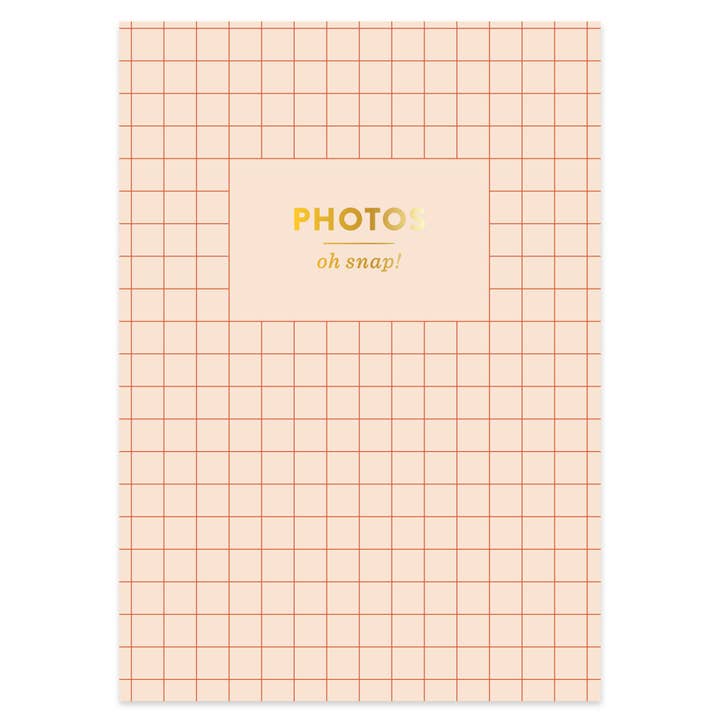 Studio Calico – Engroshandel Fotoalbum – Åh Snap Pink Ledger 4x6 Fotoalbum