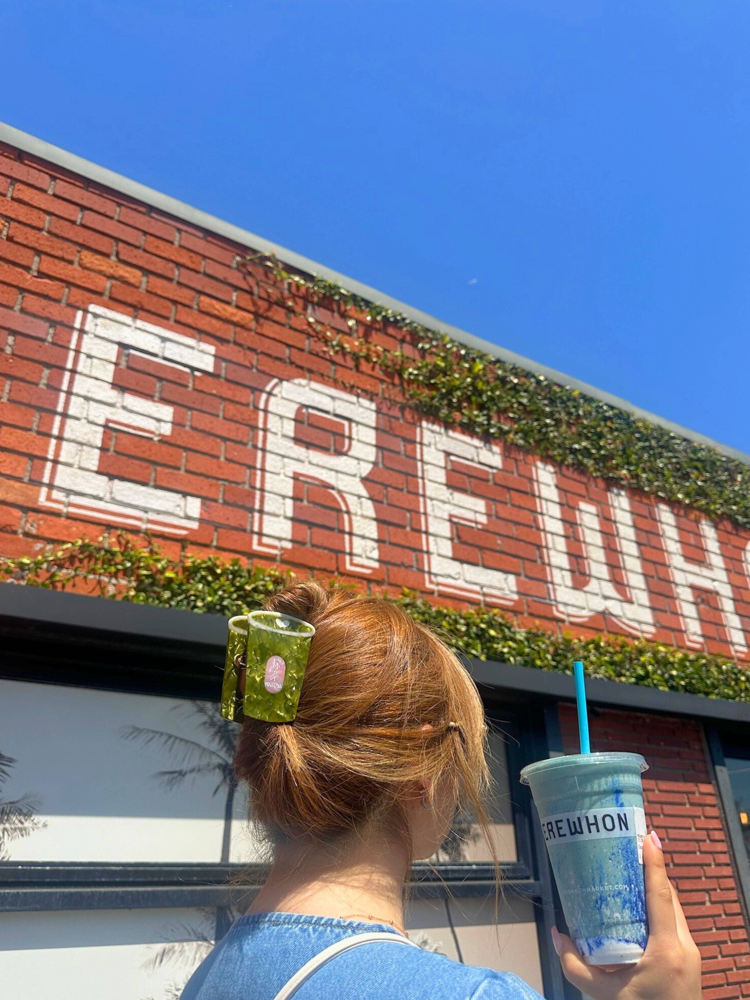 Solar Eclipse - Wholesale Hair Clip - Women's - Hand-painted Matcha Claw Hair Clip | Eco-Friendly3