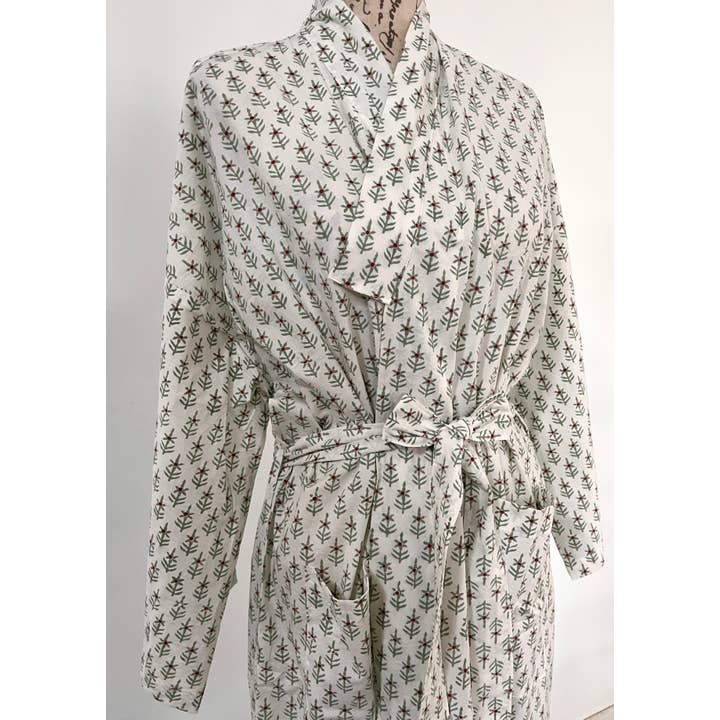 Robe Winterberry Green für den Großhandel von natural habitat