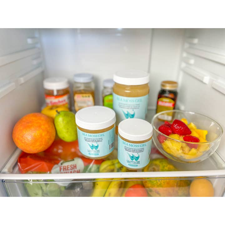 Wave Sea Moss - Vente Supplément oral/vitamine - Mousse de mer Wave Premium avec bladderwrack et racine de bardane 32 oz1