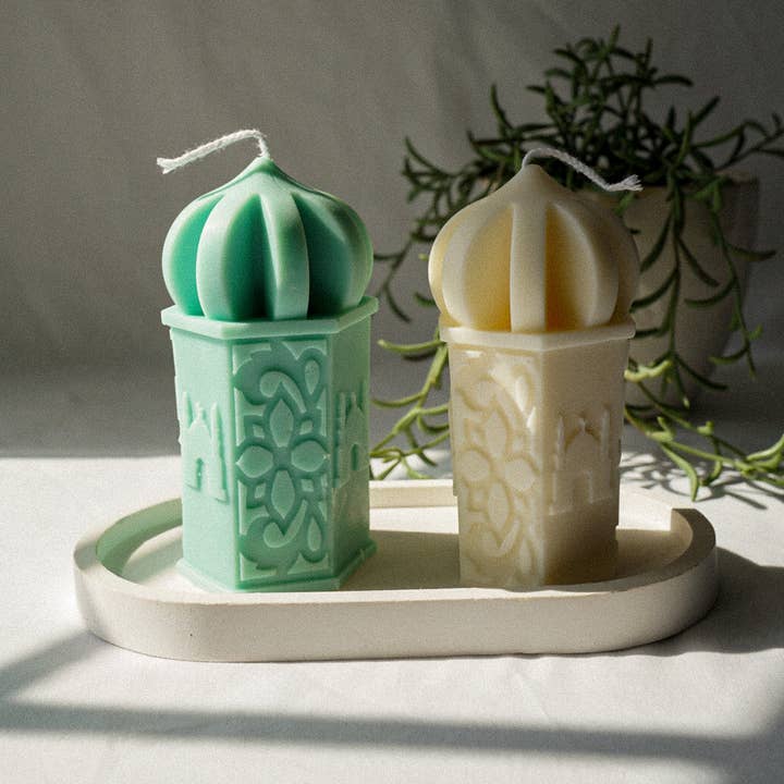 Gokican – wholesale Novelty candle – Eid Islamic Handmade Home Decor | Ramadan Soy Wax Candle0