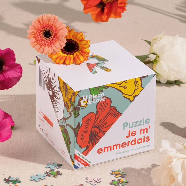 Piece & Love – Engroshandel Puslespil - Voksen – 1000-brikkers puslespil - Je m'emmerdais0