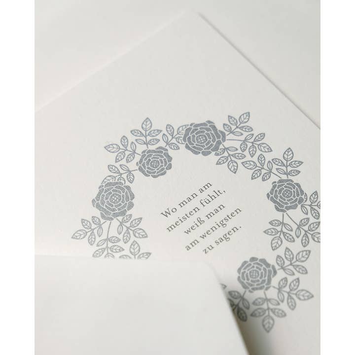 Haferkorn & Sauerbrey - Wholesale Sympathy Card - Droste-Hülshoff Condolence Card1