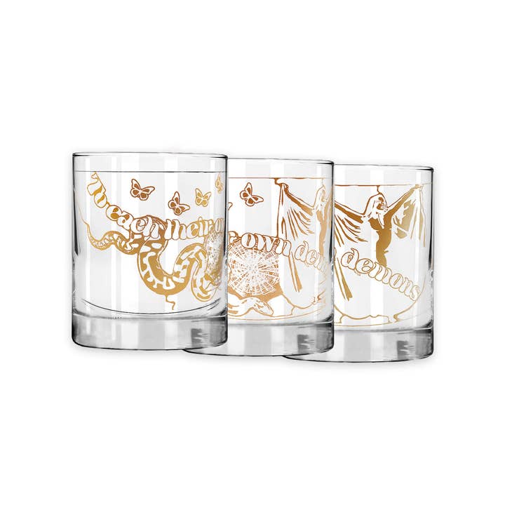 Aan ieder zijn eigen demonen glas voor wholesale door Hungry Ghost Press