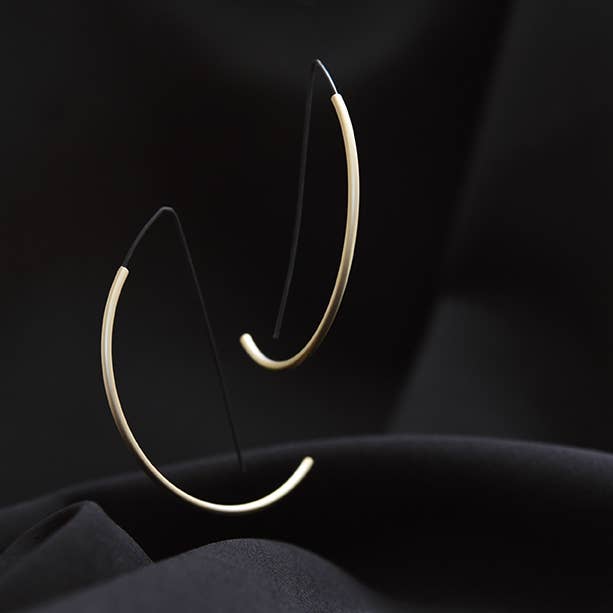 Pursuits - Venta al por mayor Pendientes de aro - Pendientes de Aro Lune1