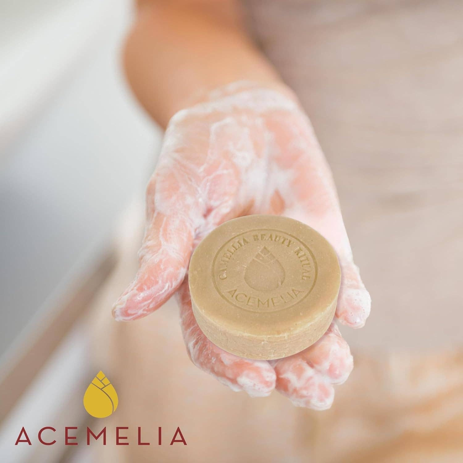 ACEMELIA - Wholesale Facial Cleanser - Facial Soap with Camellia Oil - 100g5