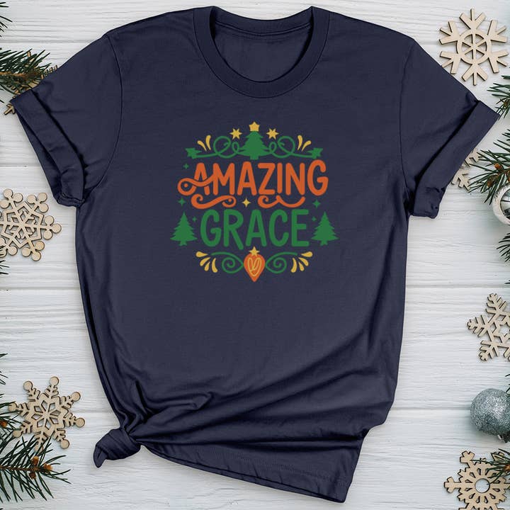 Amazing Grace Softstyle Tee for wholesale by Christian Lifestyle Collections