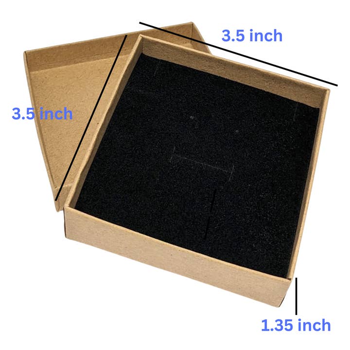 Fiona Accessories - Wholesale Gift Box - Kraft Box With Lid, Brown Cardboard Boxes For Crafts Jewelry3