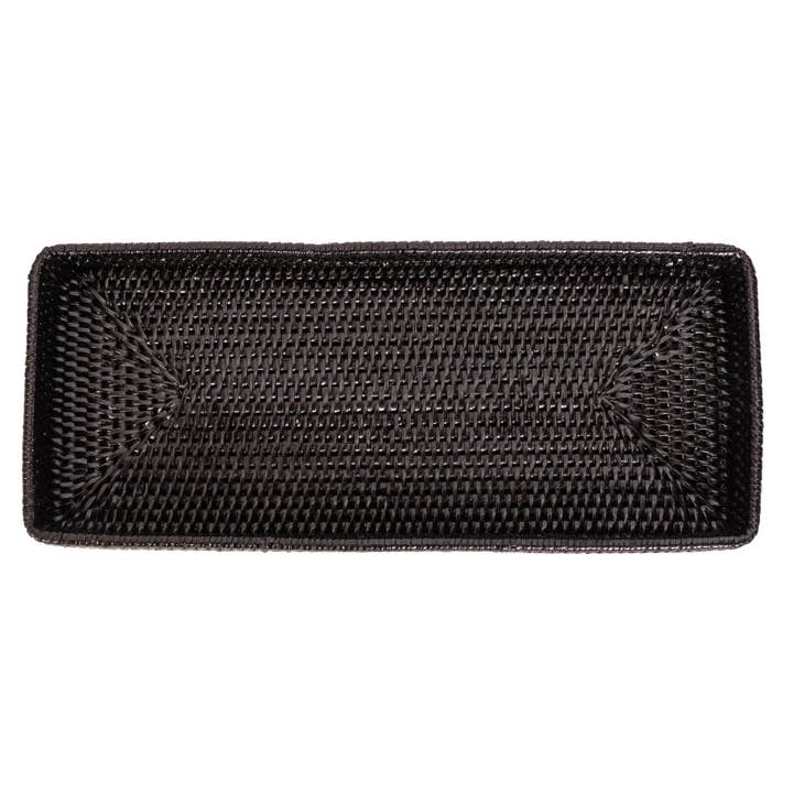 Artifacts Trading Company - Wholesale Decorative Tray - Rattan Rectangular Vanity Tray3