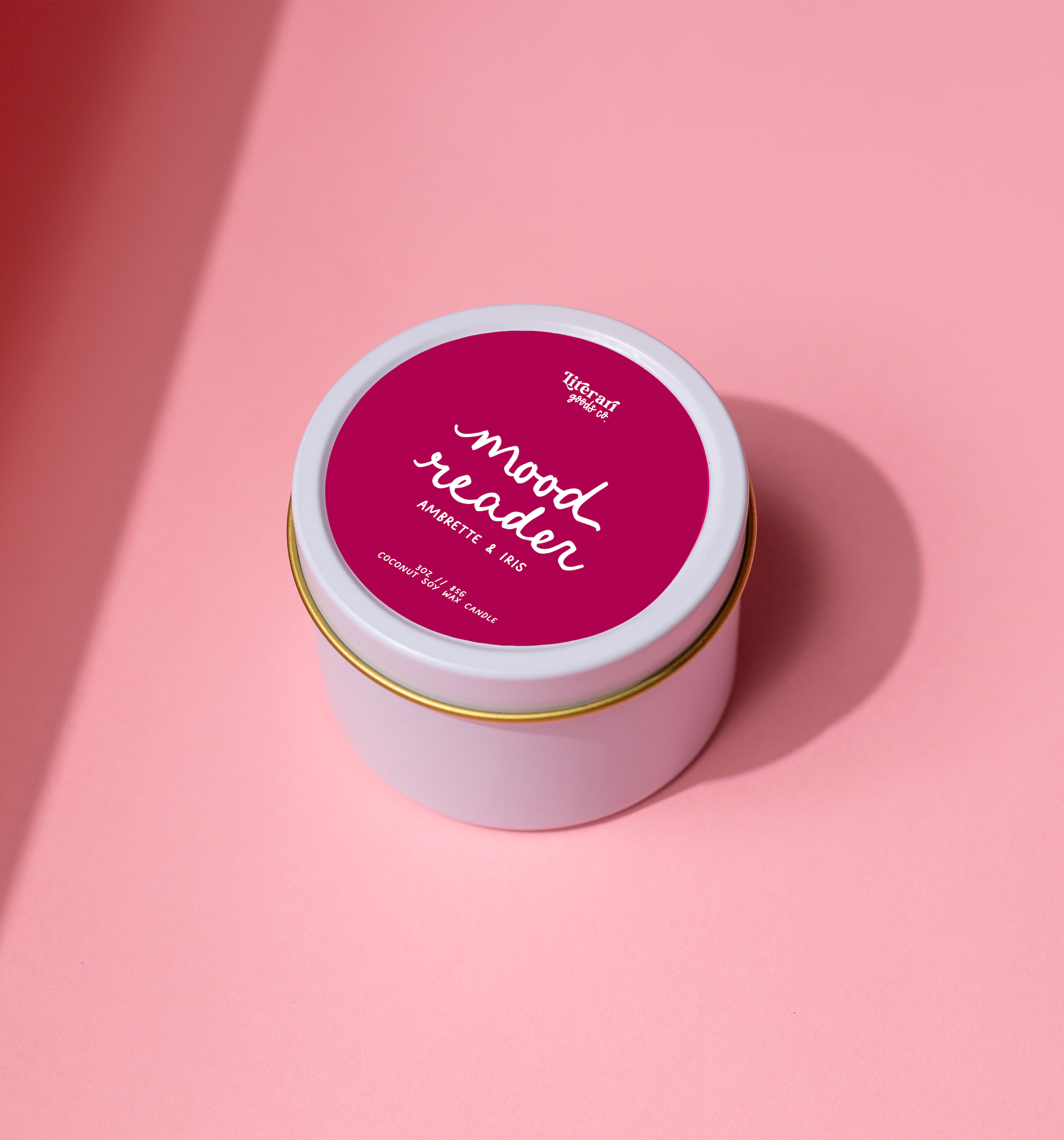 Literari Goods, Co | Book Themed Candles + Gifts - Wholesale Jar/Filled Candle - Bookish Fall Candle - Christmas Gift - Mood Reader Tin1