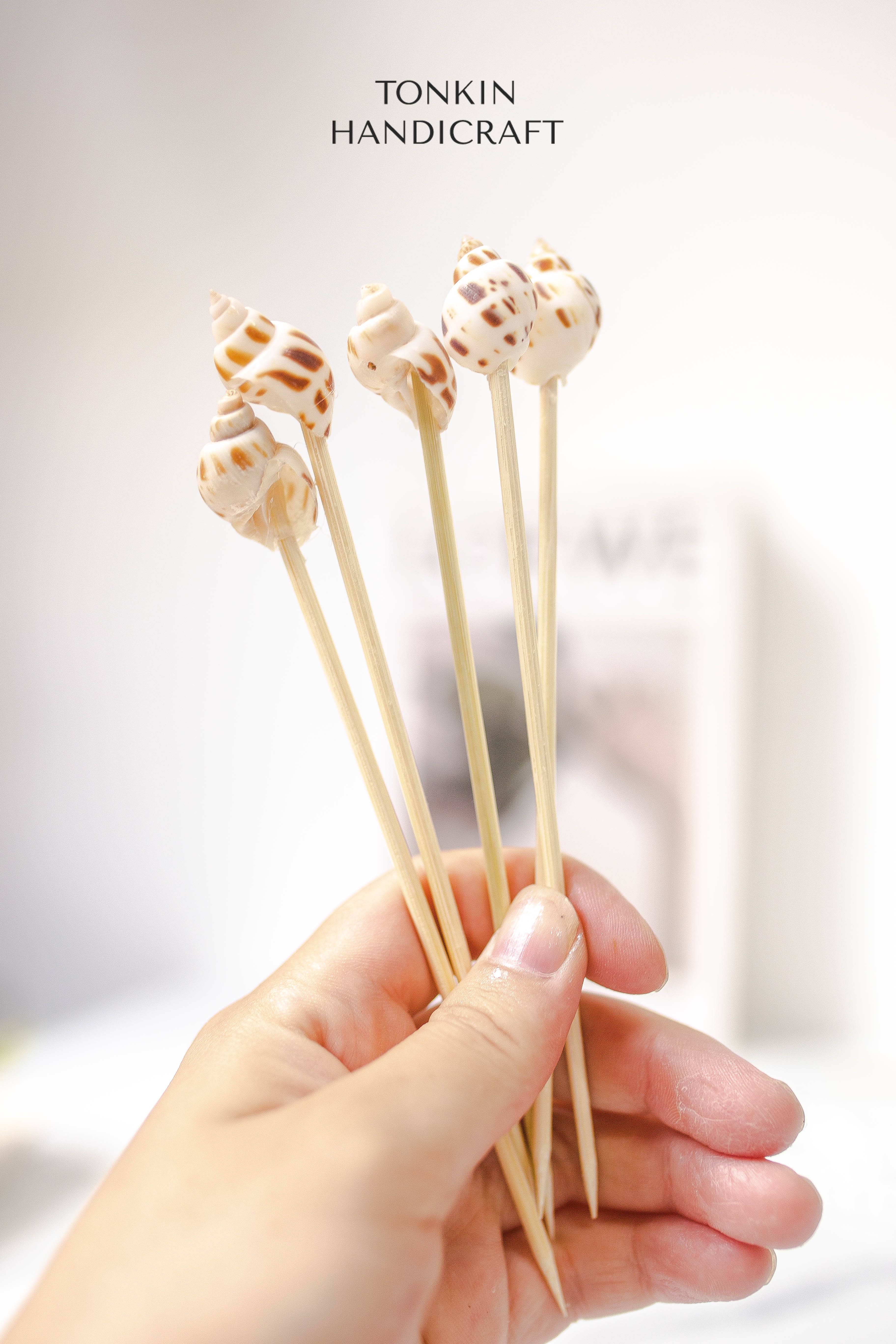 Tonkin Handicraft - Wholesale Cocktail Pick - Shell Toothpicks 56