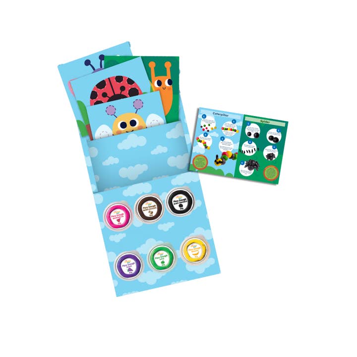 My Creative Box - Wholesale DIY Craft Kit - Kids - Bitty Bugs Dough Sensory Craft Box